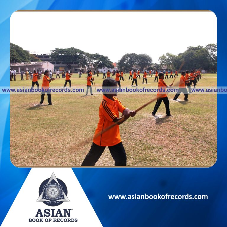 Highest Number of People Performing Silambam (Indian Martial Art) Simultaneously for 3 Hours