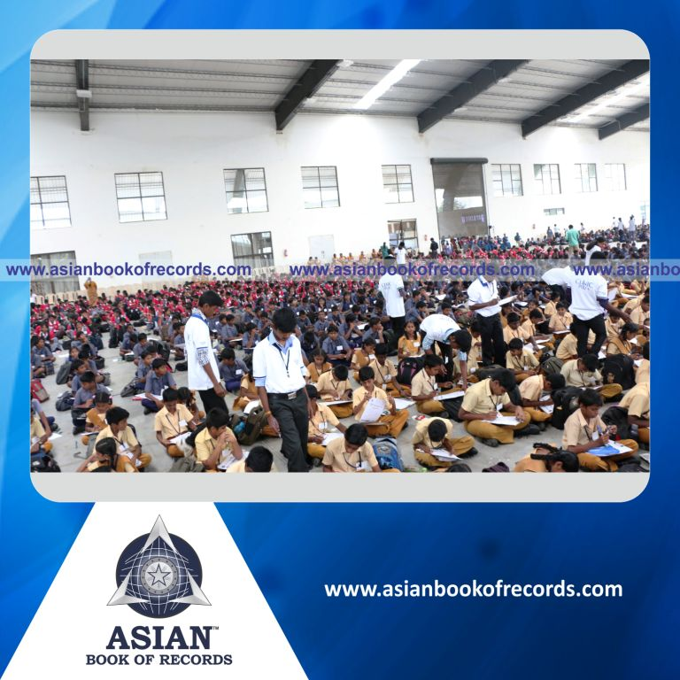 Highest Number of Participants in a One Day Writing Competition in Multiple Languages (Single Venue)