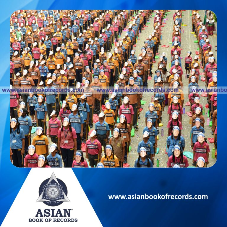 Highest Number of Children Wearing Mother Teresa Mask Simultaneously (Single Venue)