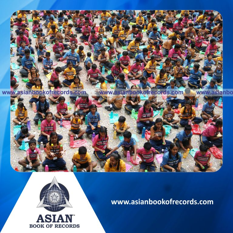 Highest Number of Children Playing Catches with Plastic Balls Simultaneously (Single Venue)