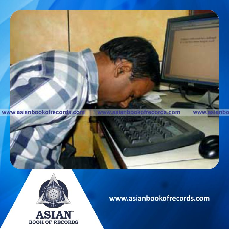 Fastest Time to Type with Nose