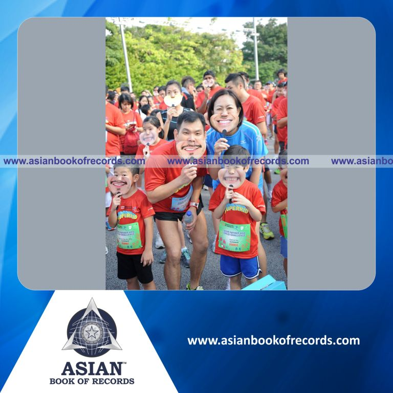 Highest Number of People Wearing Cheerful Masks