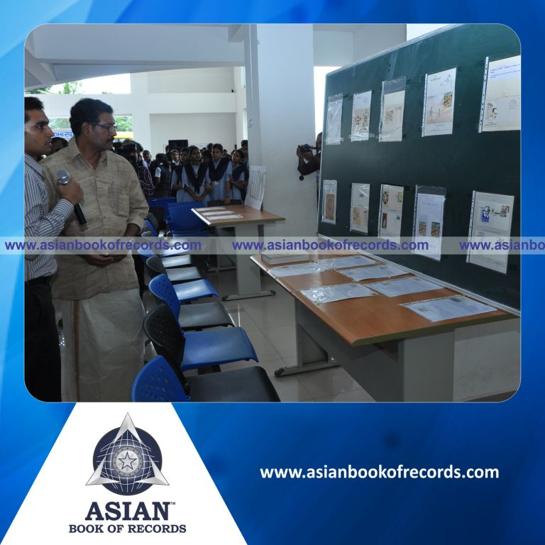 Highest Number of Stamps Featuring Gandhiji Collected by an Individual (Male)