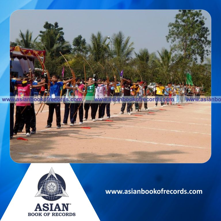 Highest Number of Tribal Archers Participated in a Archery Contest
