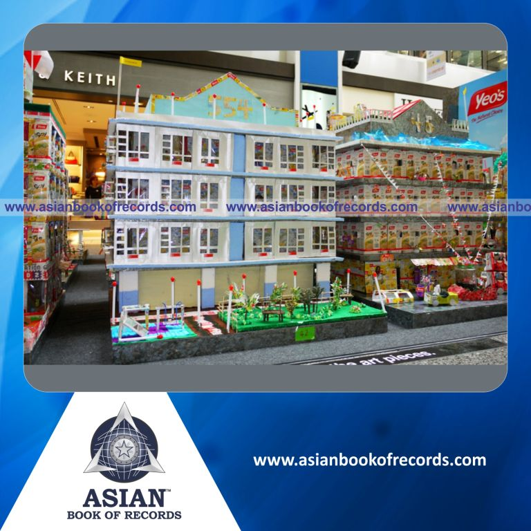 Largest Display of Handicrafts made with PolyAl Boards