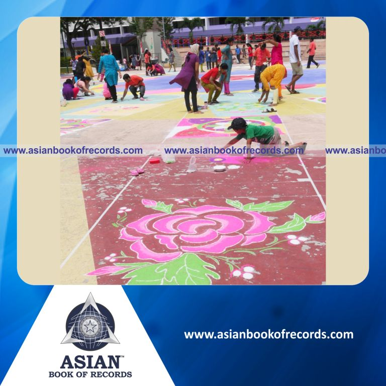 Largest Rangoli by a Team