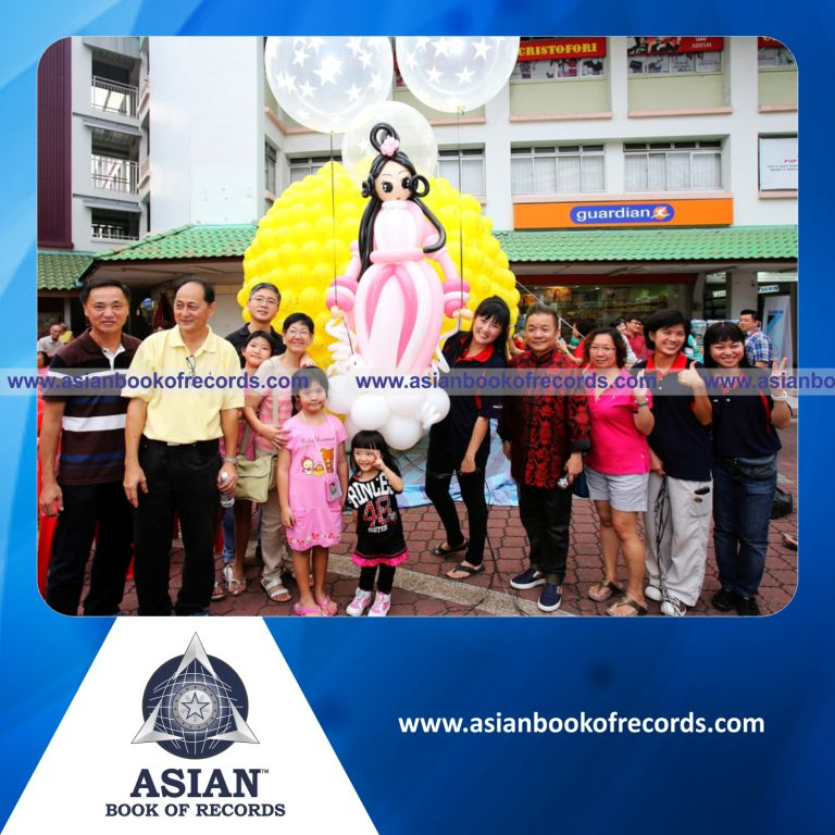 Largest Lantern made with Balloons