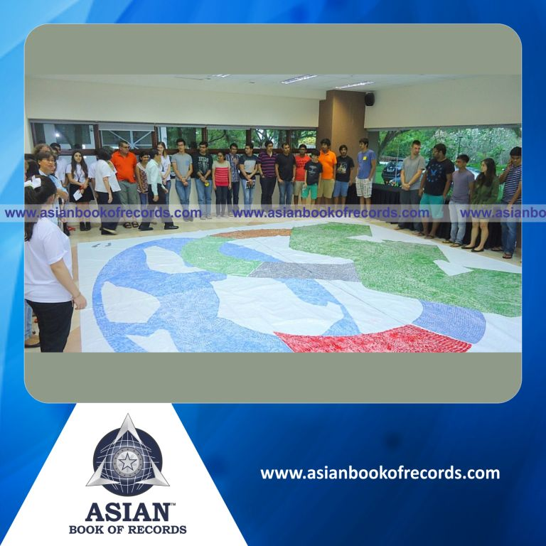 Largest Logo made of Thumbprints