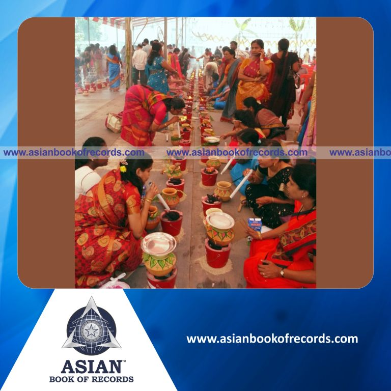 Highest Number of Participants  in Mass Pongal Cooking