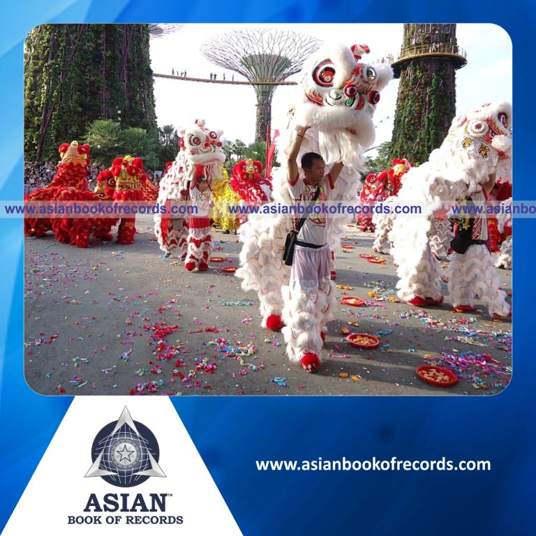 Highest Number of Participants  in Mass Lion Dance Cai Qing