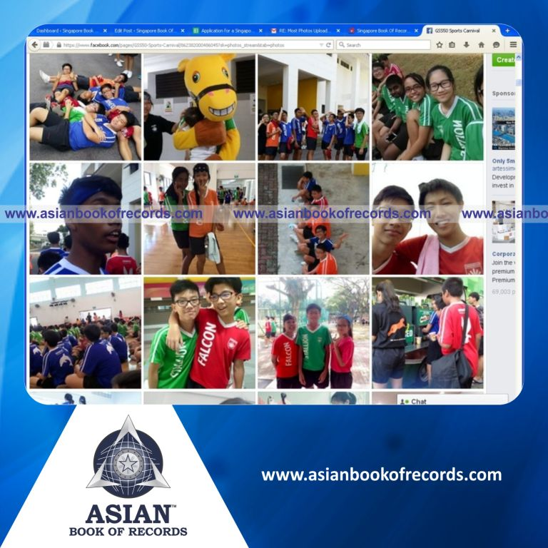 Highest Number of Photos Uploaded in a Facebook Page in 2 Hours
