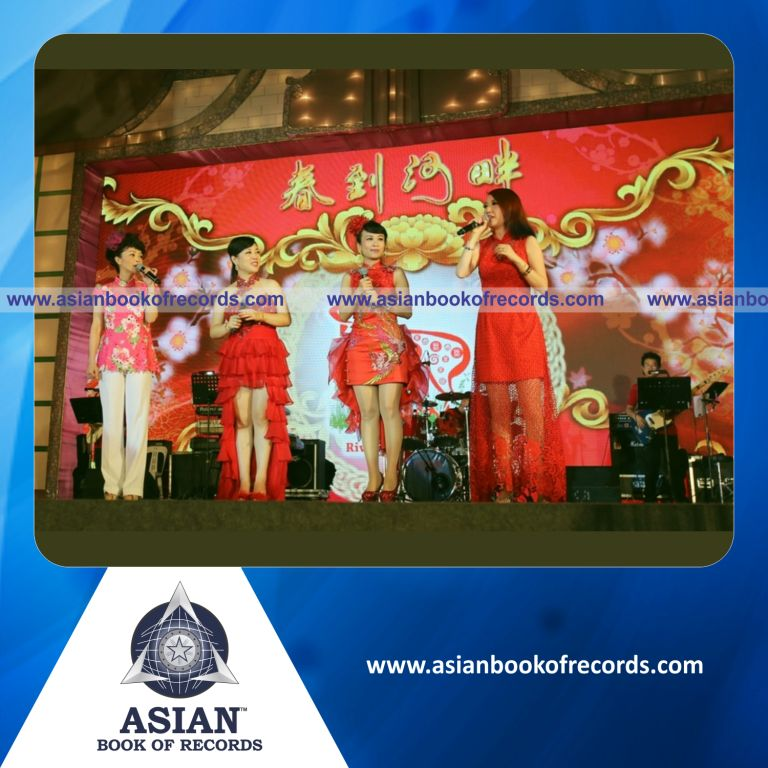 Highest Number of Artistes Participated in a Getai