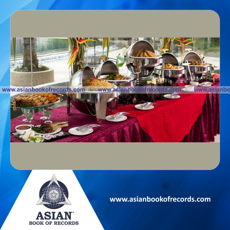 Highest Number of Events Catered by a Company in One Day