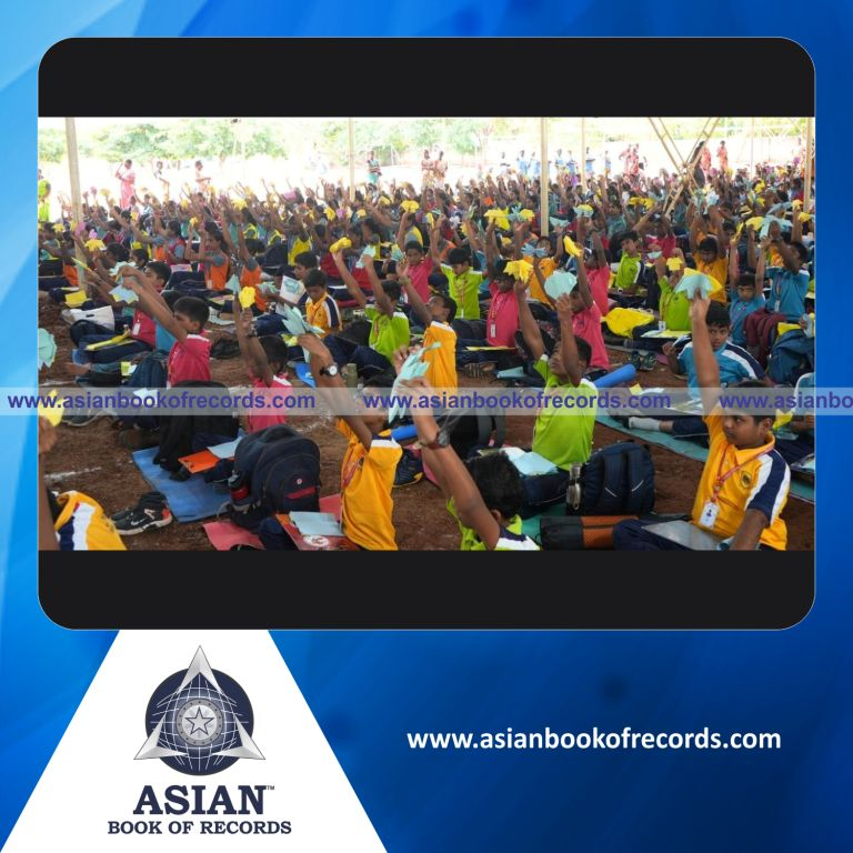 Highest Number of Participants Making Origami Models Simultaneously (Single Venue)