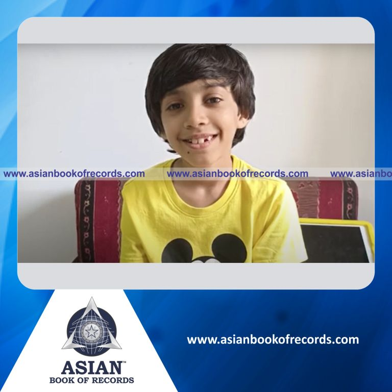 Highest Number of Airline Names Recited in One Minute by an Individual (Minor-Male)