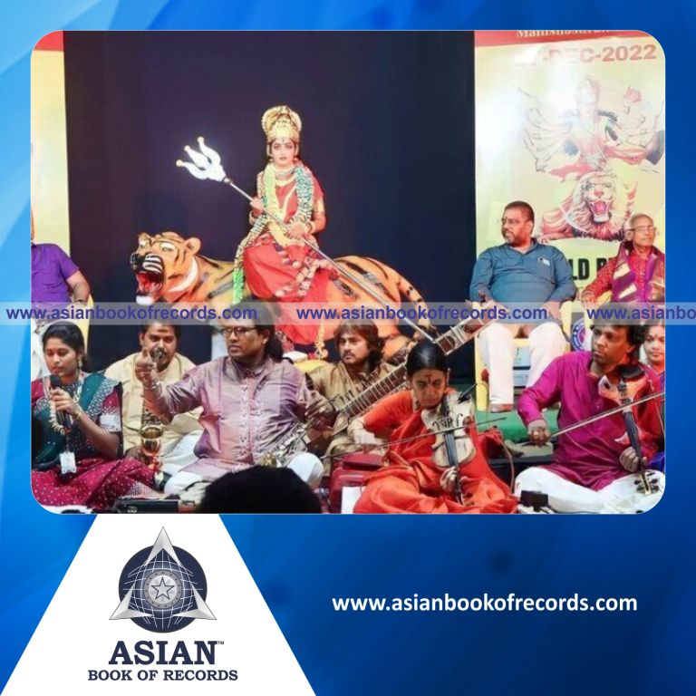 Highest Number of Participants Dancing for the Song Mahishasura Mardini Simultaneously (Single Venue)