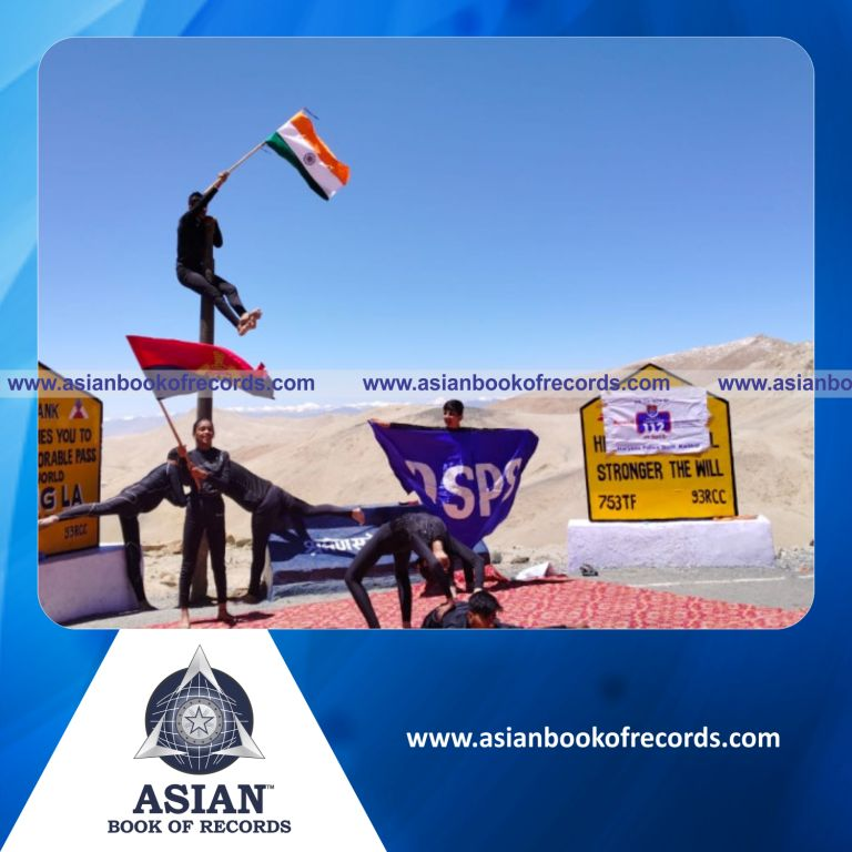 First Mallakhamb and Yoga Performed at Highest Altitude